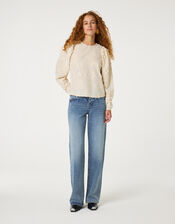 Fabienne Chapot Ida Embroidered Top, White (WHITE), large