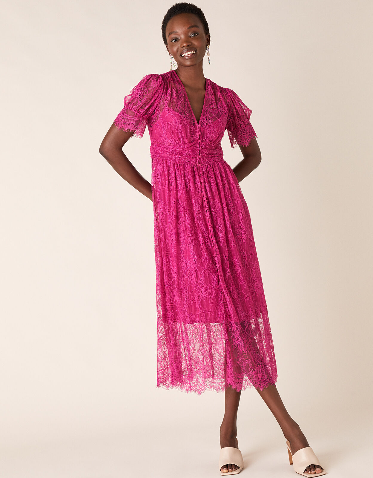 Eyelash outlet lace dress