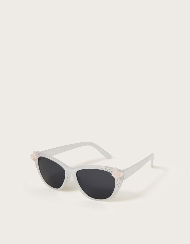 Sparkly Butterfly Cat Eye Sunglasses, , large