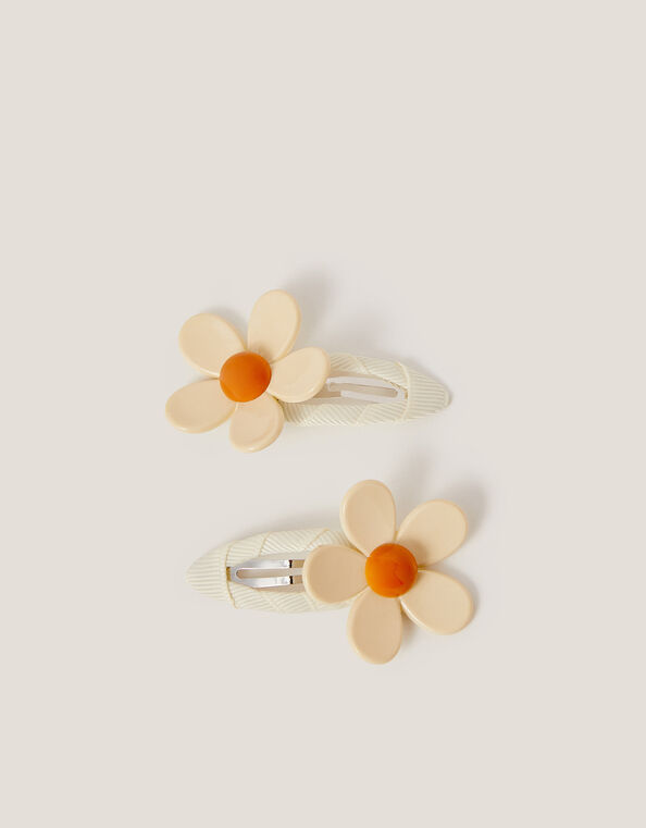 2-Pack Daisy Hair Clips, , large