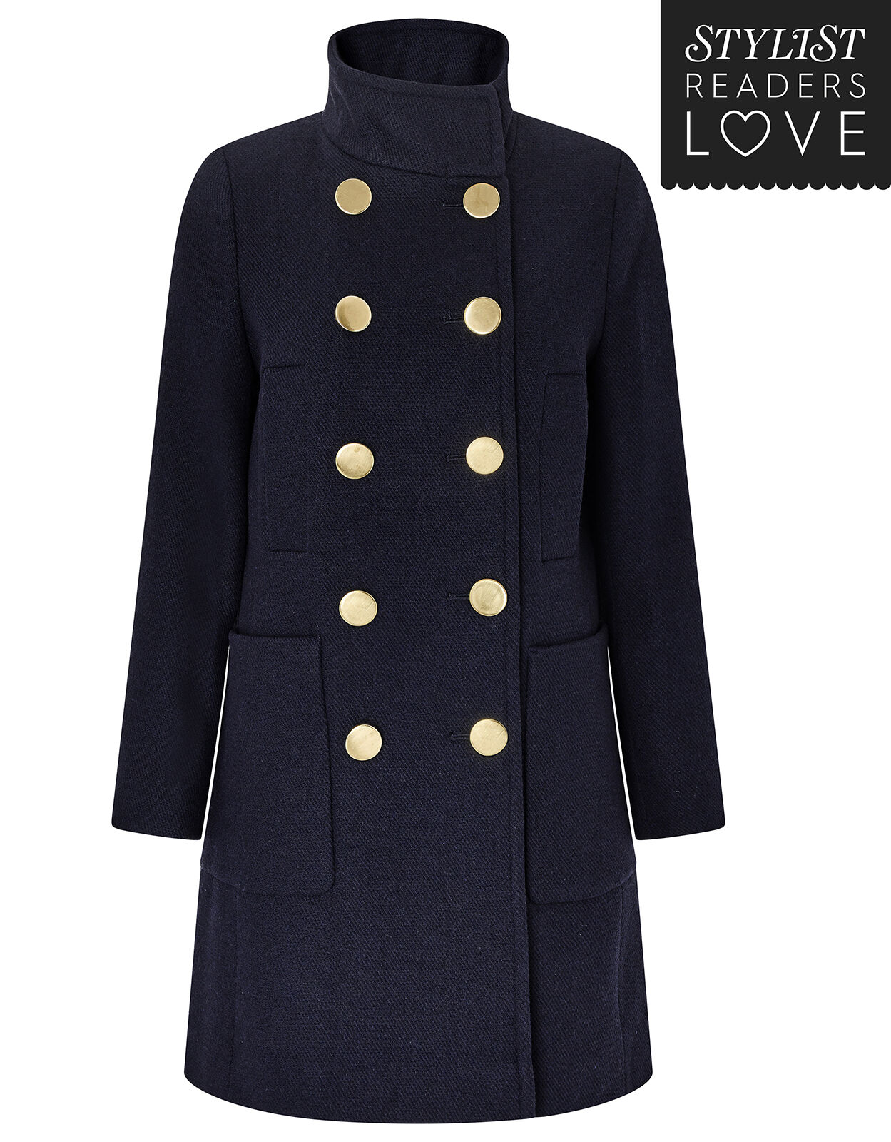 Monsoon louis 2025 check coat