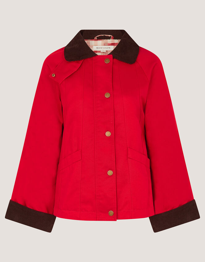 Riley Barn Jacket, Red (RED), large
