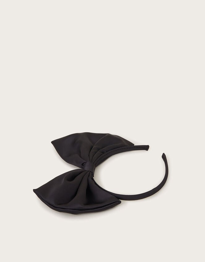 Oversized Bow Headband, , large