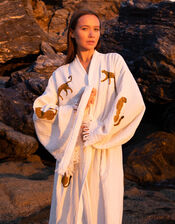 Meraki Beach Leopard Kimono, , large