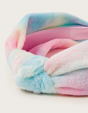 Tie Dye Towelling Headband, , large