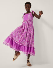 Jemima Floral Midi Sundress, Purple (LILAC), large