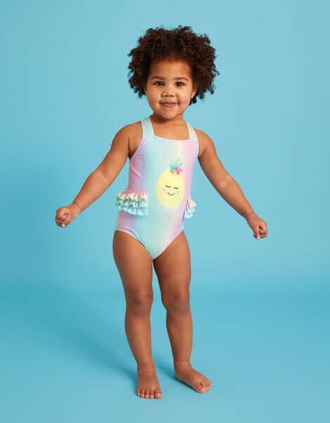 Baby Novelty Pineapple Swimsuit Multi, Multi (MULTI), large