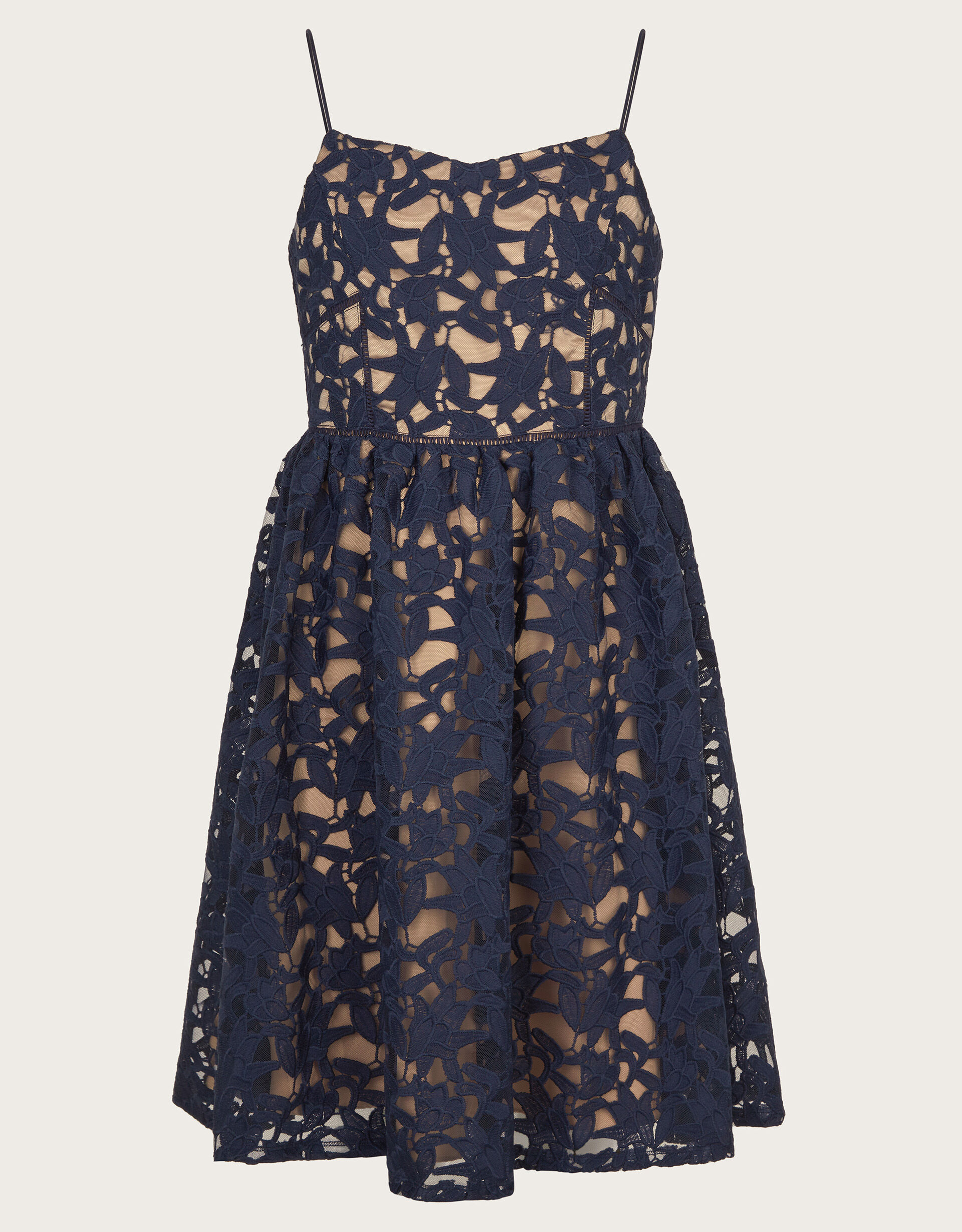 Mabel Lace Strappy Prom Dress Blue Prom Dresses Shoes Monsoon Global