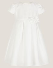 Baby Isabella Pearl-Embellished Dress, Ivory (IVORY), large