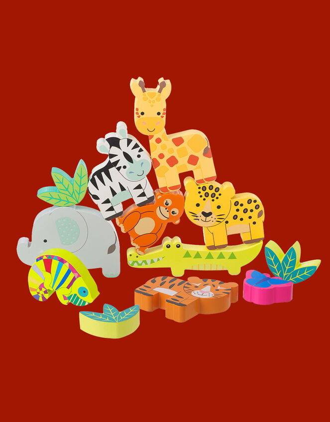 Orange Tree Toys Stacking Jungle Animals, , large
