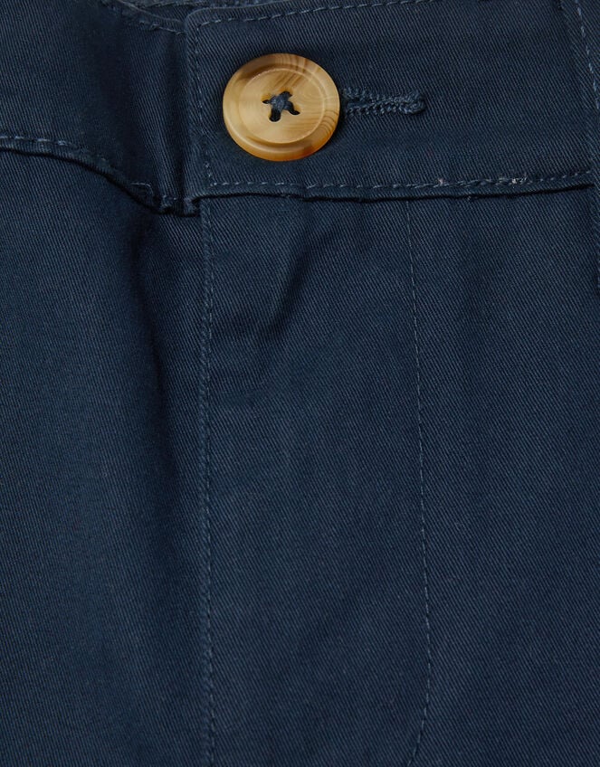 Straight Chino Pants, Blue (NAVY), large