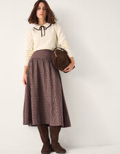 Carla Collar Jumper, Ivory (IVORY), large