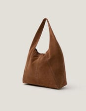 Dana Suede Hobo Bag, , large