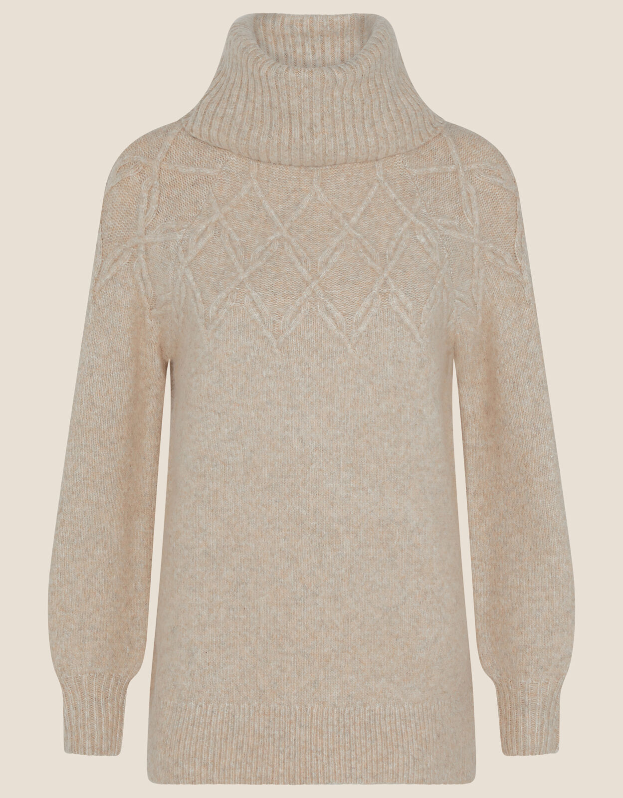 Cowl neck longline jumper store