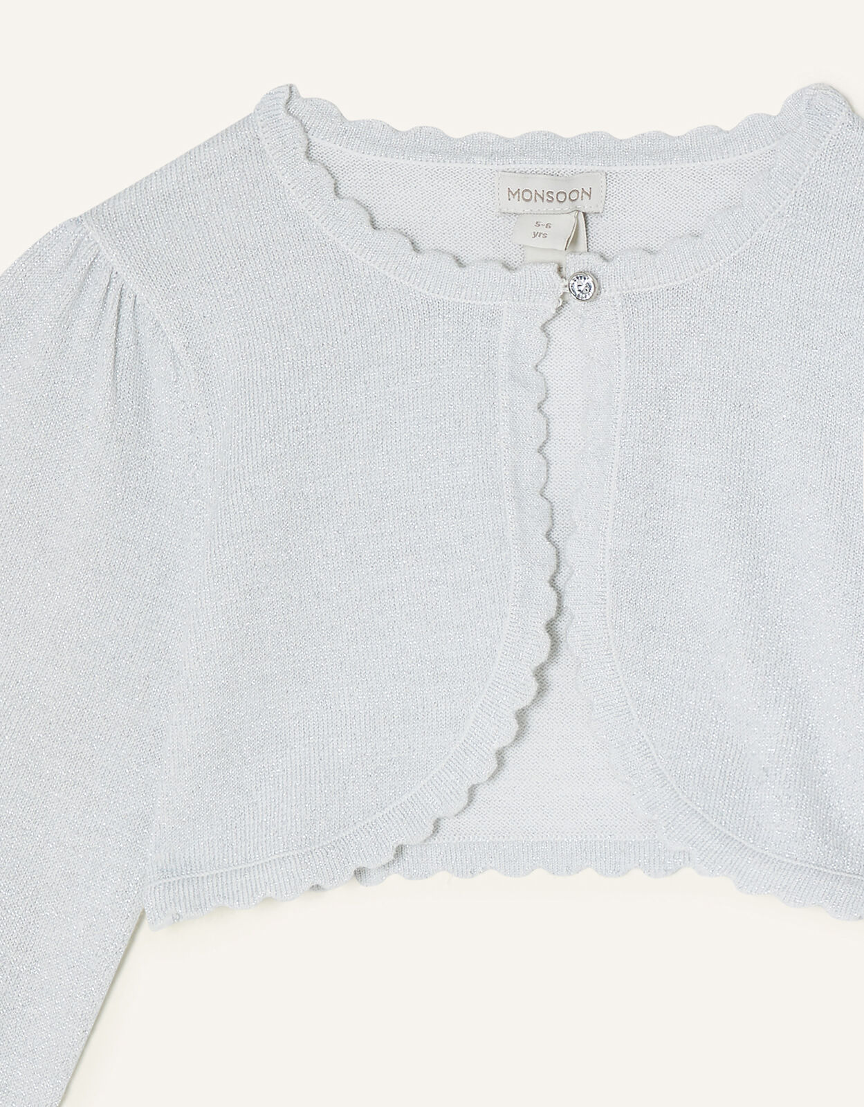 Monsoon silver cardigan store