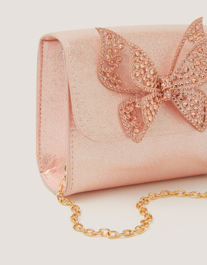 Jewel Butterfly Glitter Bag, , large