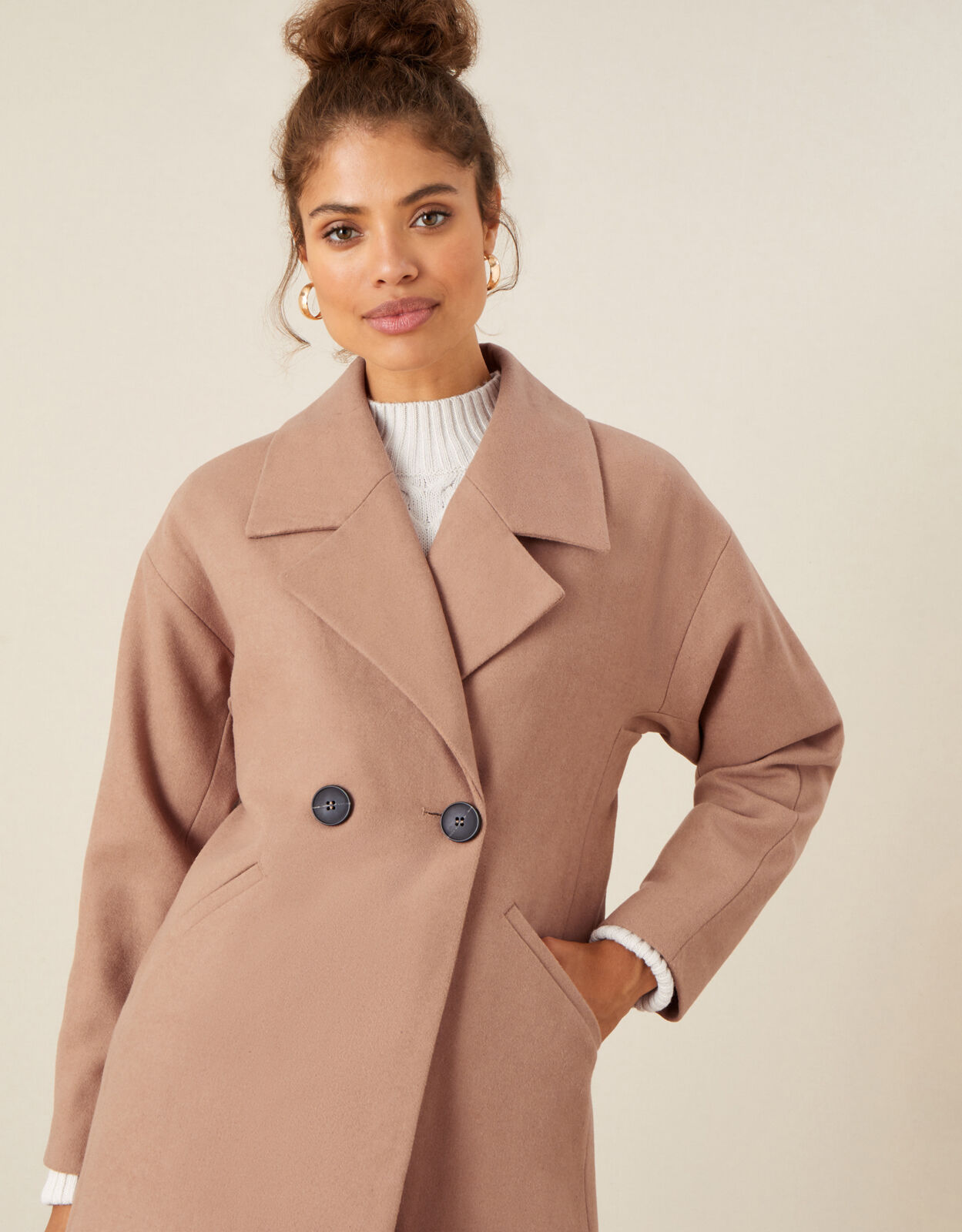 Monsoon camel coat store