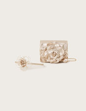Rya Floral Bag and Headband Set, , large