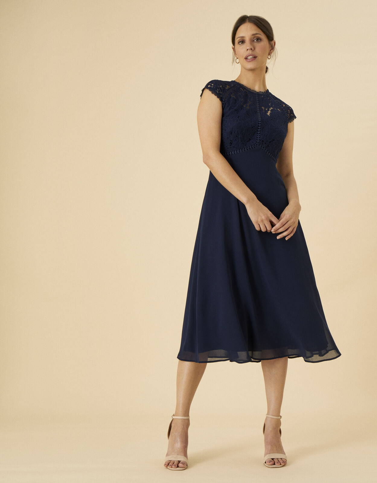 Monsoon blue dress on sale
