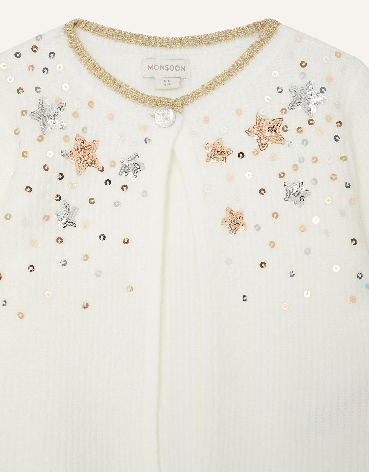 Sequin Star Bolero Girls Cardigans Monsoon ROI