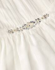 Penelope Belt Dress, Ivory (IVORY), large