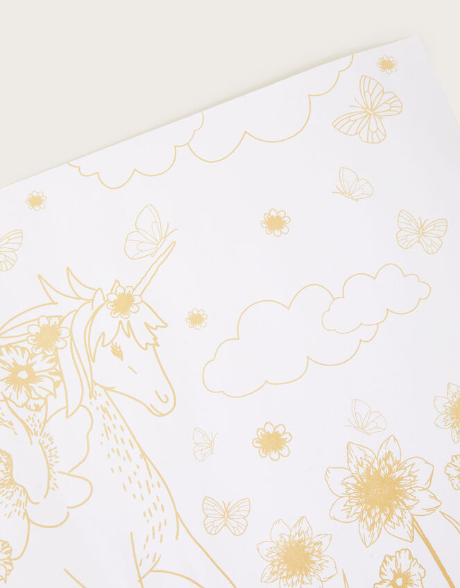 Unicorn Dreamland Colour-In Poster, , large