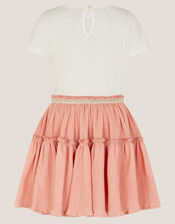 Sequin Butterfly Disco Dress, Pink (PINK), large