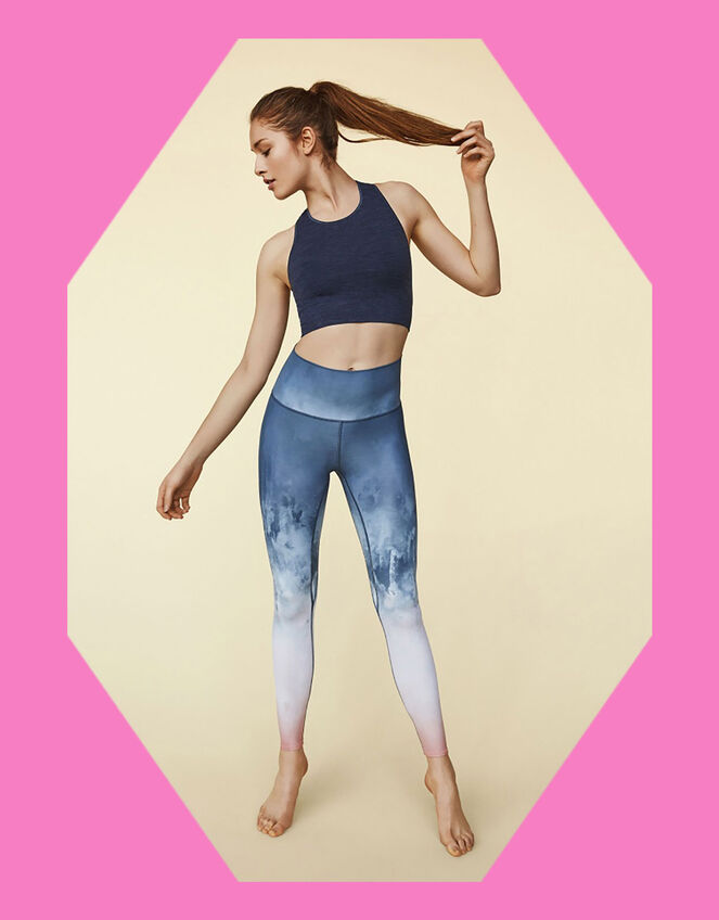Moonchild New Elements Printed Legging, Blue (BLUE), large