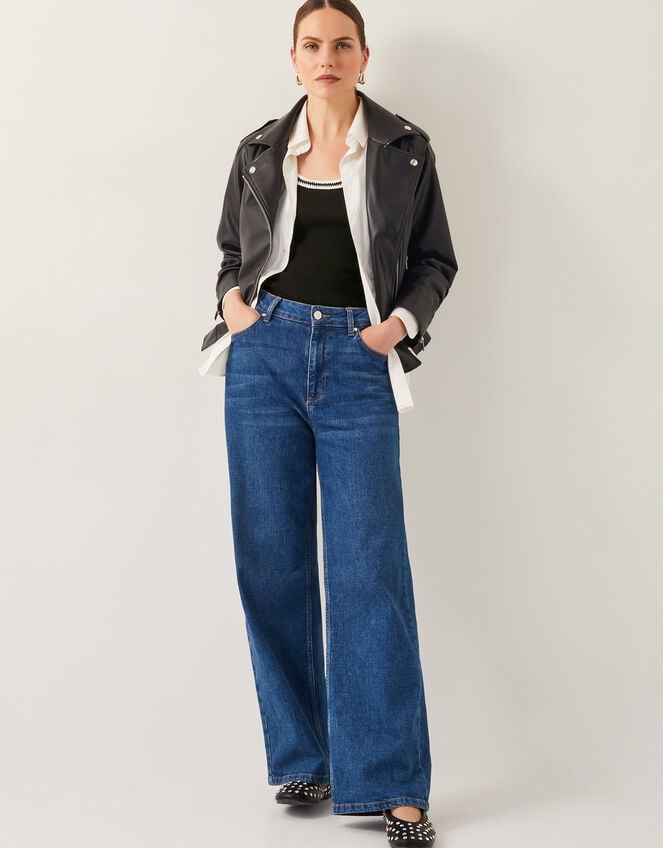 Tate Crochet Trim Tank Top, Black (BLACK), large