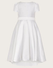 Henrietta Pearl Bodice Dress, White (WHITE), large