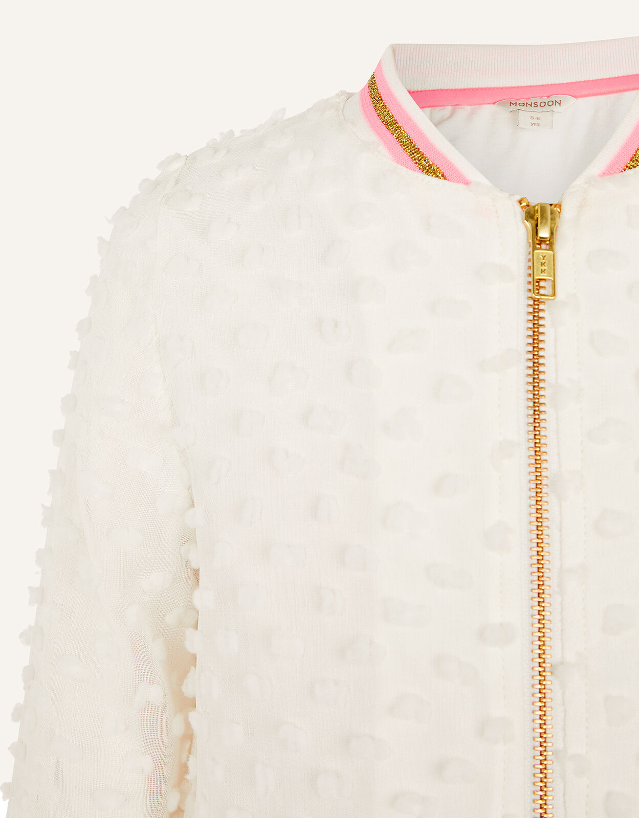 Monsoon white jacket discount
