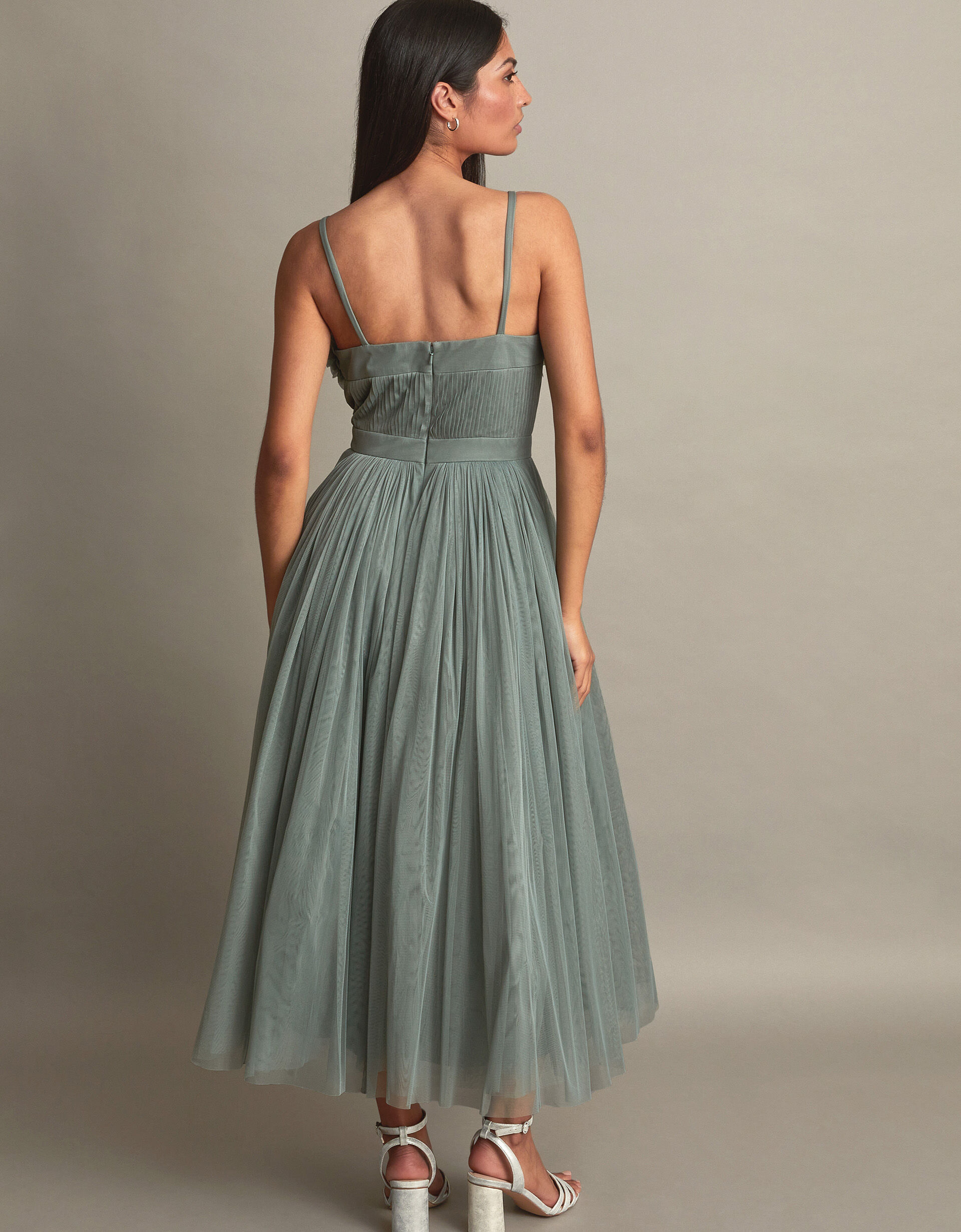 Monsoon carey lace midi cheap dress