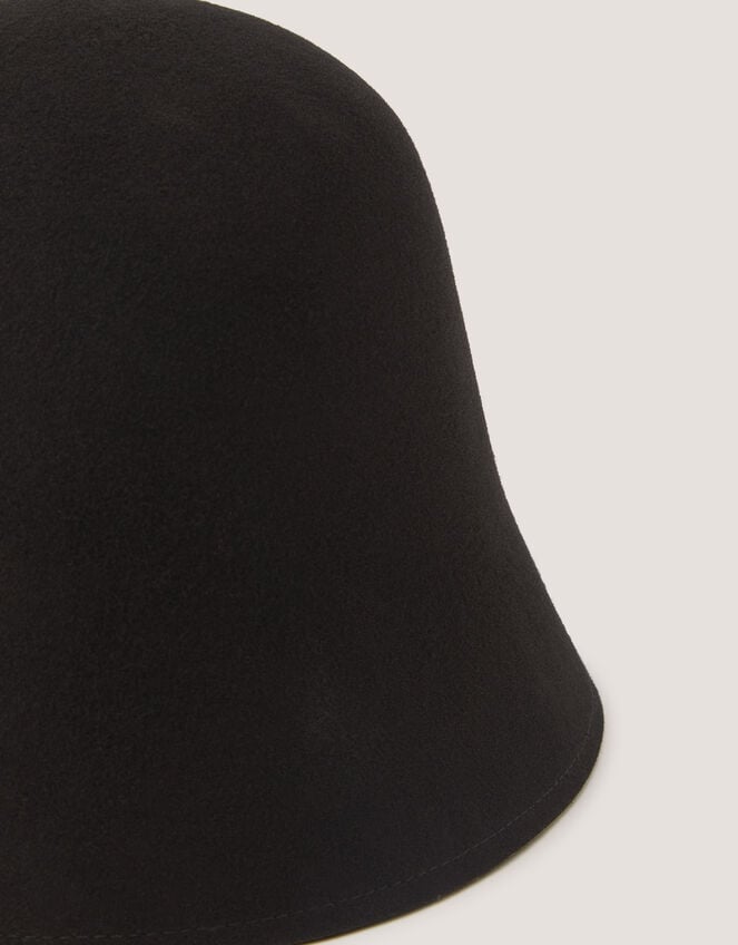 Fae Wool Bucket Hat , Black (BLACK), large