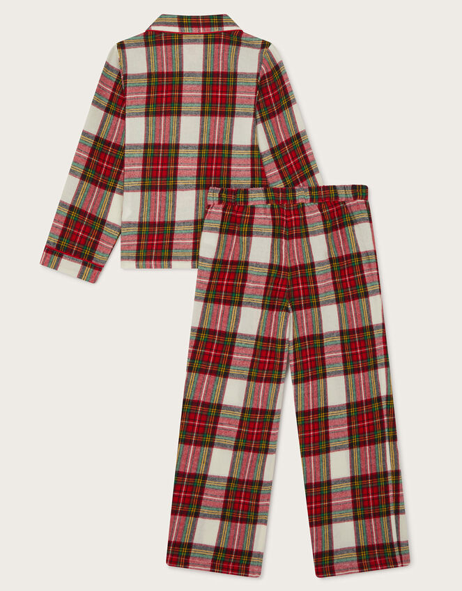 Tartan Print Long Pyjamas Set, Multi (MULTI), large