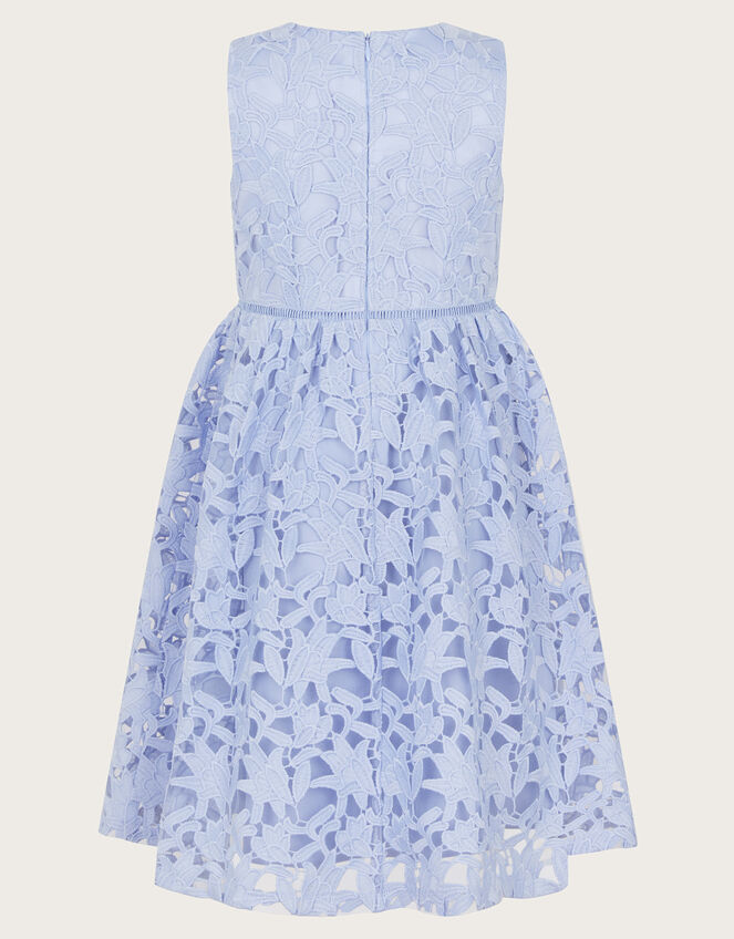 Kimberley Cutwork Lace Dress, Blue (BLUE), large