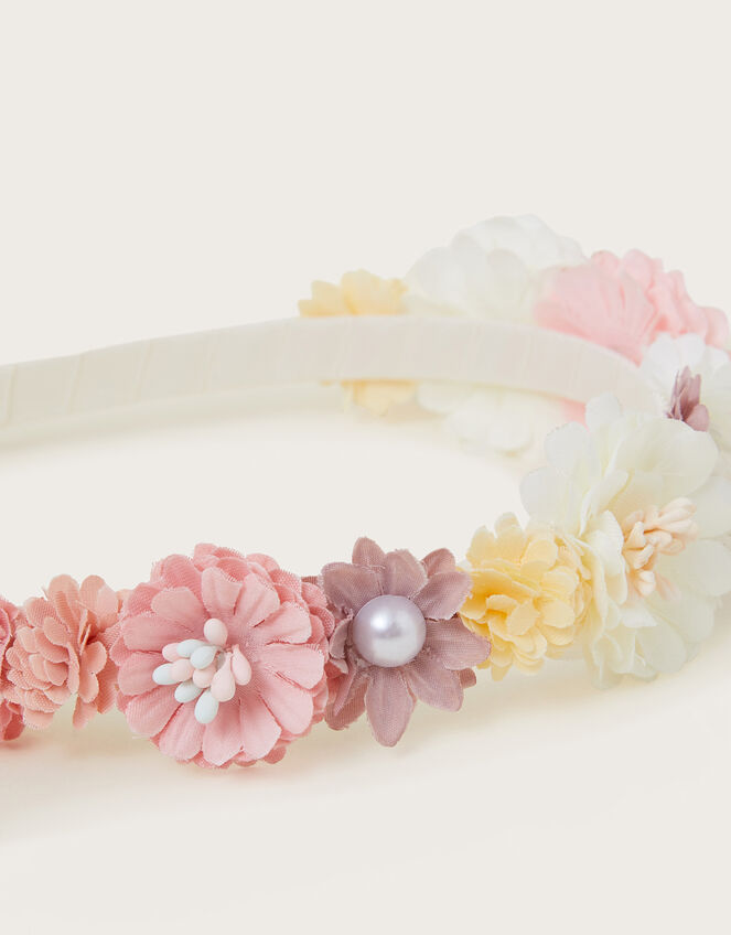 Vintage Flower Headband, , large