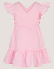 Baby Embroidered Butterfly Bodice Dress, Pink (PINK), large