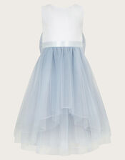 Olivia Organza Bridesmaid Dress, Blue (BLUE), large