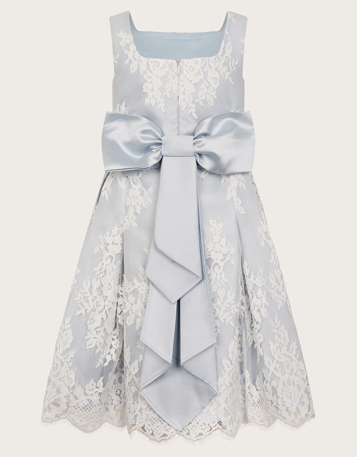 Valeria Lace Dress Blue