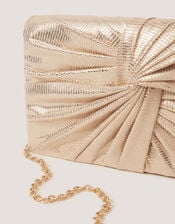 Fergie Twist Knot Clutch Bag, , large