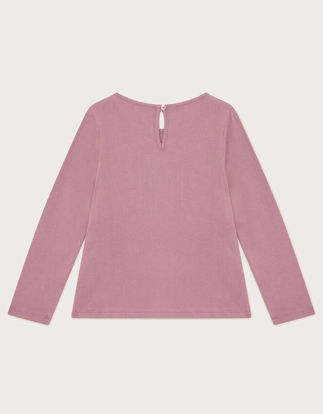 Swan Lake Long Sleeve Top, Purple (PURPLE), large