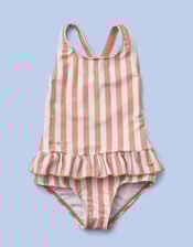 Liewood Amara Stripe Swimsuit , Pink (ROSE PINK), large