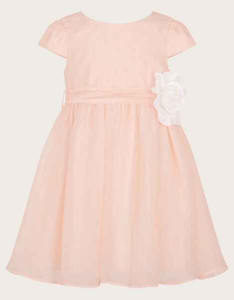 Baby Rossy Corsage Belt Dress, Pink (PINK), large
