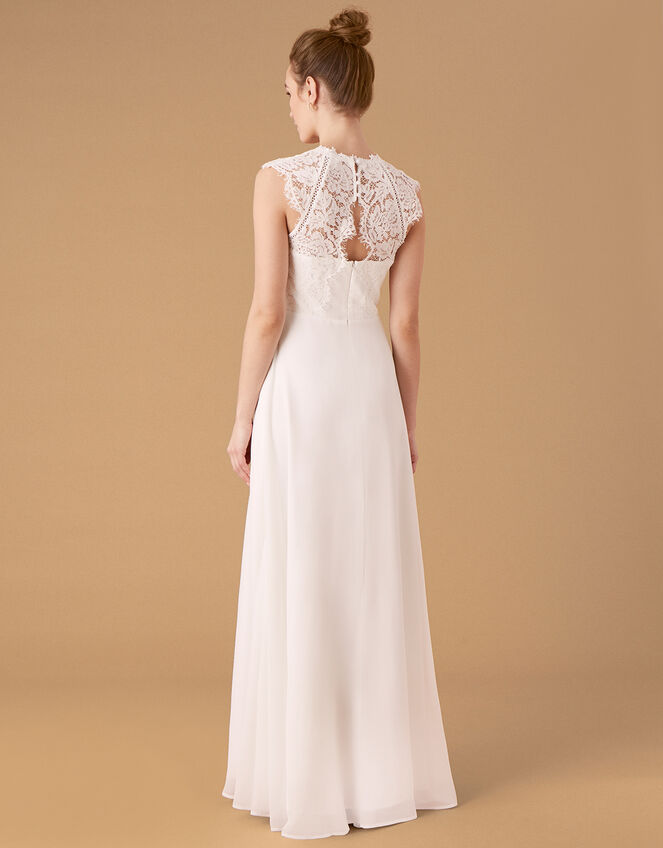 Lilian Lace Bridal Dress, Ivory (IVORY), large
