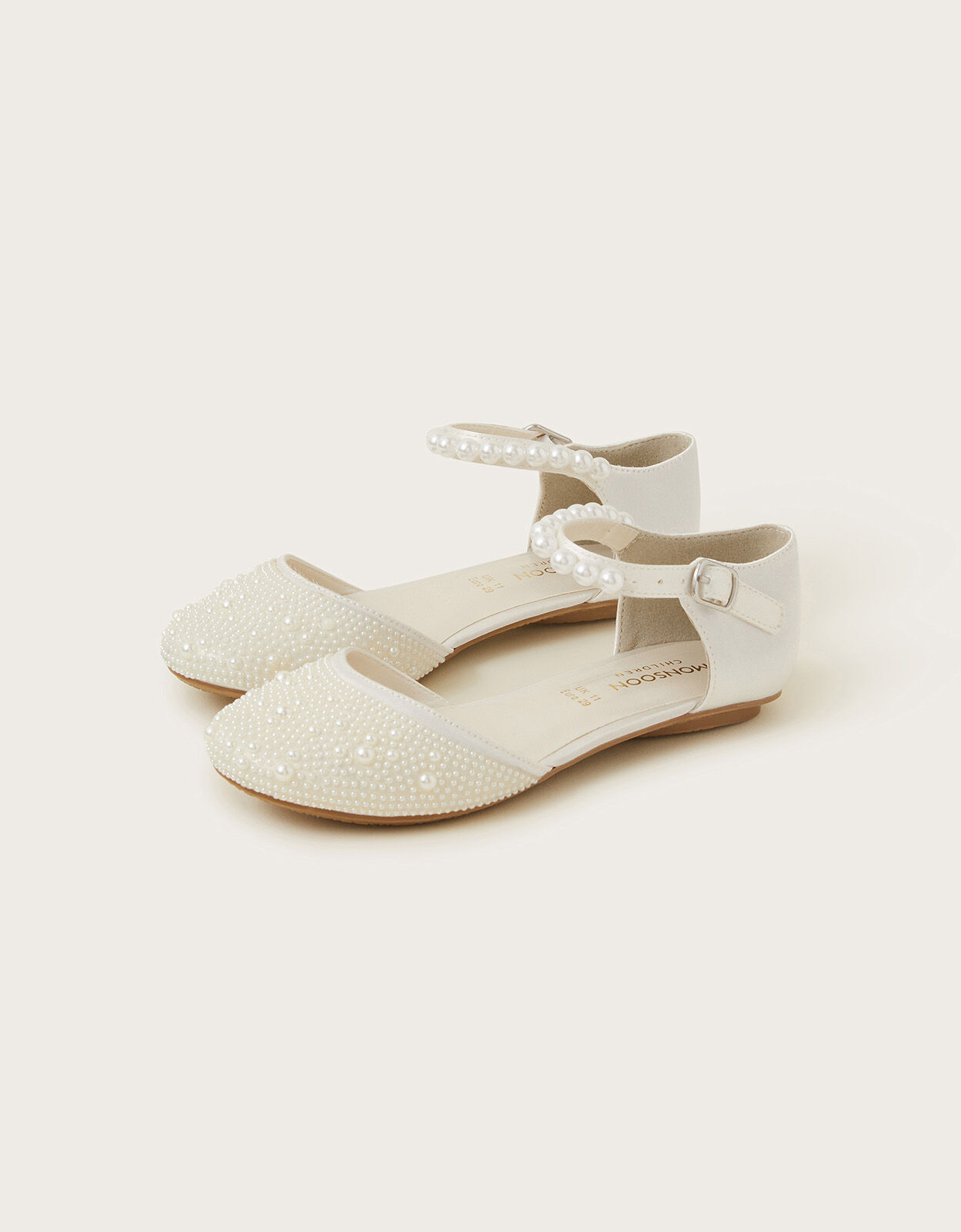 Ivory hot sale ballet shoes