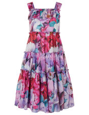 Tammy Floral Tiered Maxi Dress, Multi (MULTI), large