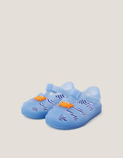 Baby Crab Jelly Sandals, Blue (BLUE), large
