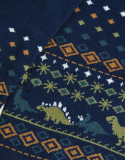 Grayson Knit Dinosaur Scarf, , large