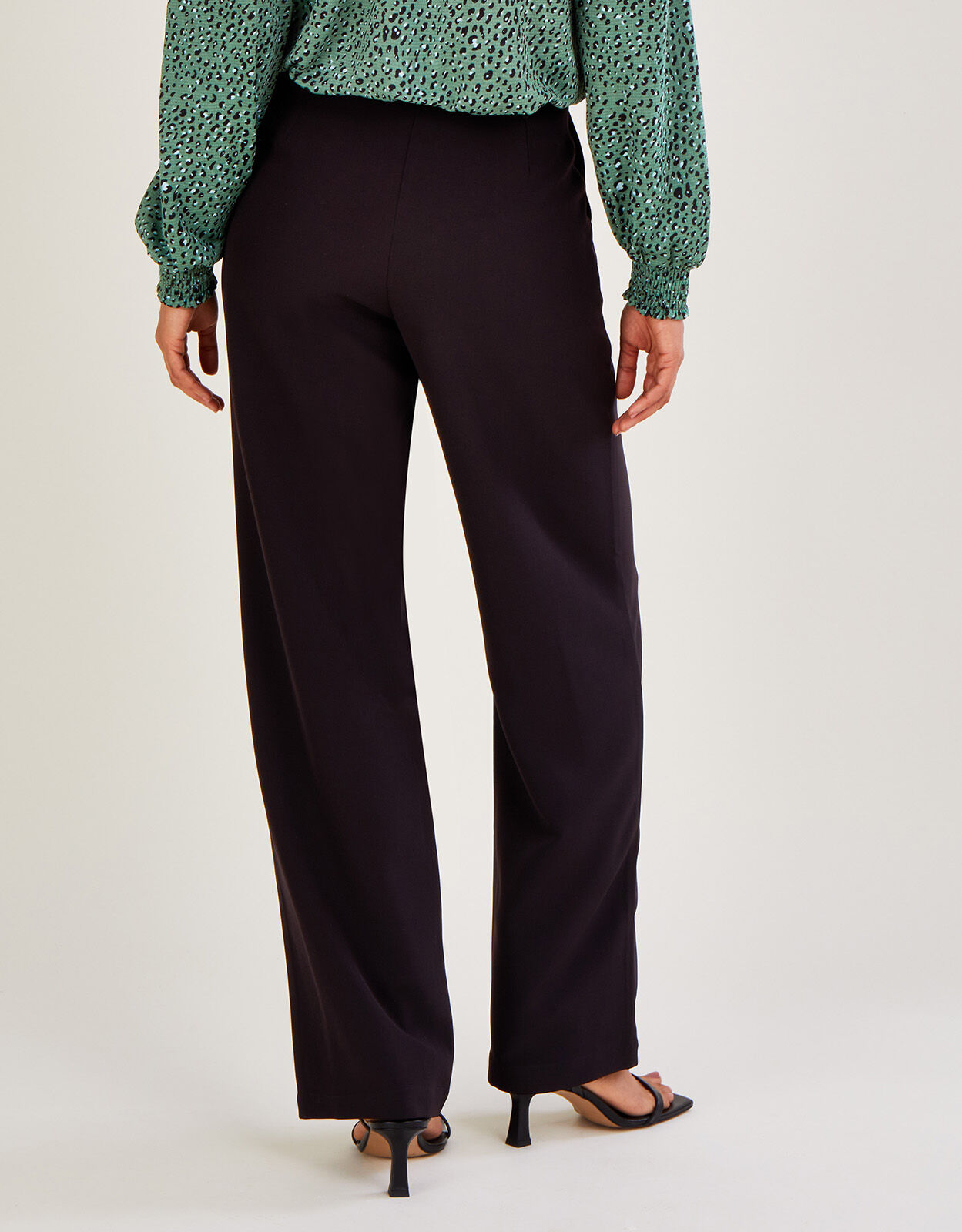 Monsoon wide leg trousers online