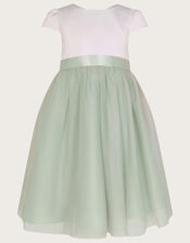 Tulle Bridesmaid Dress, Green (GREEN), large